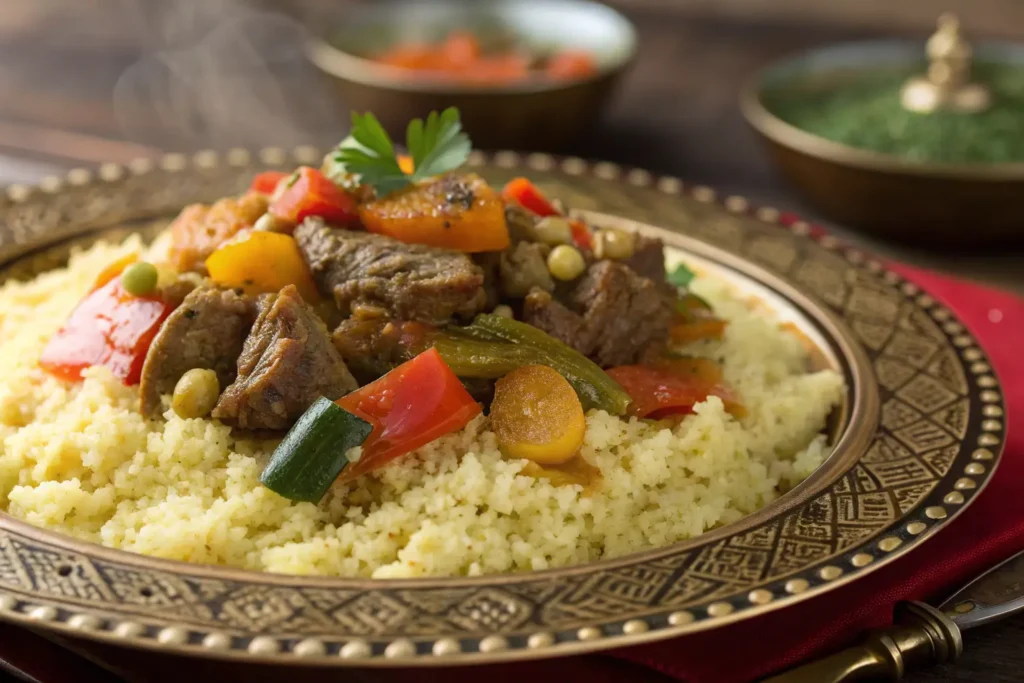 Mouthwatering couscous recipes with roasted vegetables and lemon