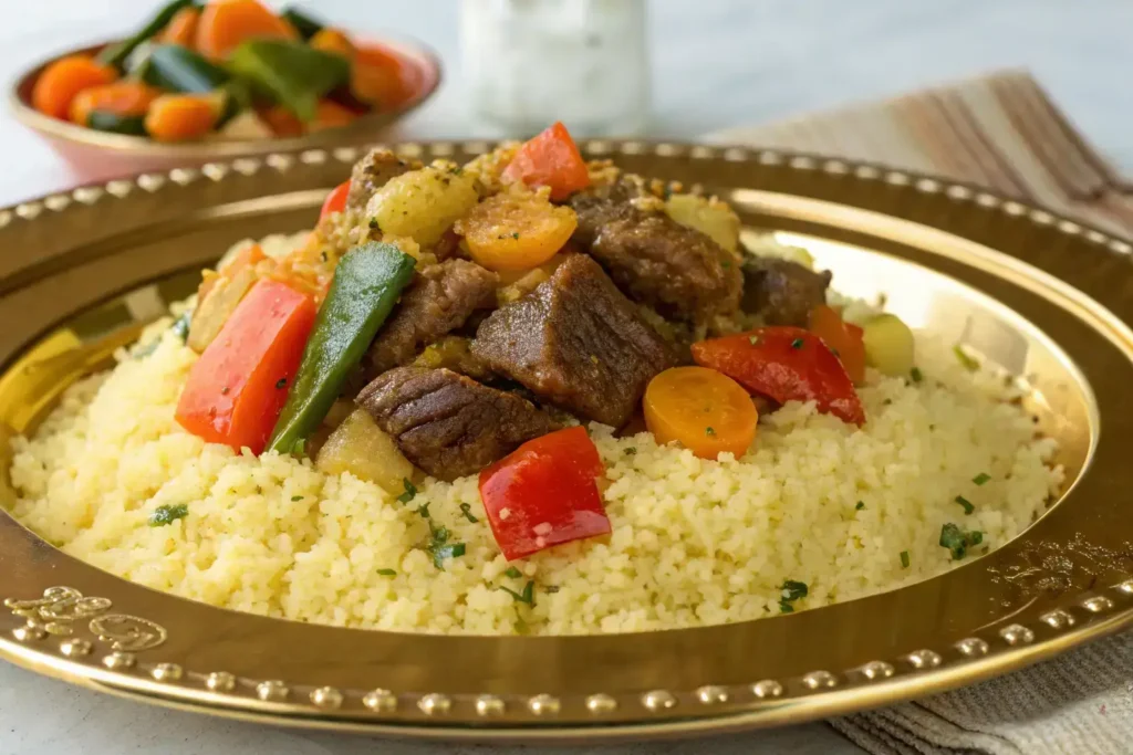 Healthy couscous recipes featuring grilled chicken and spices