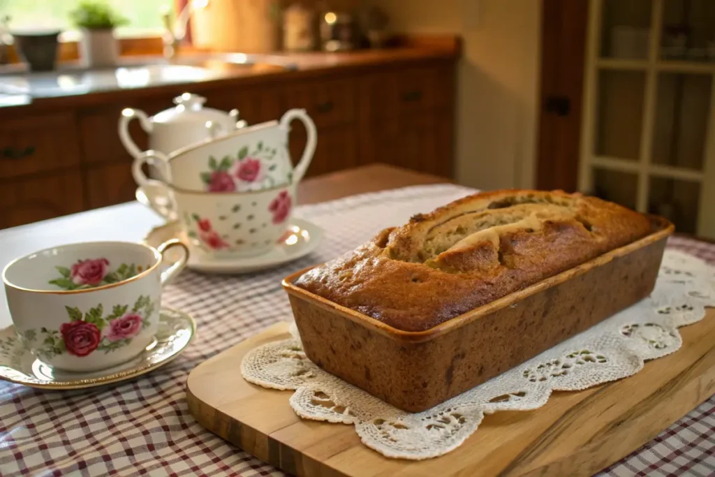 How To Store Leftover Banana Bread? Sliced banana bread wrapped for freshness.