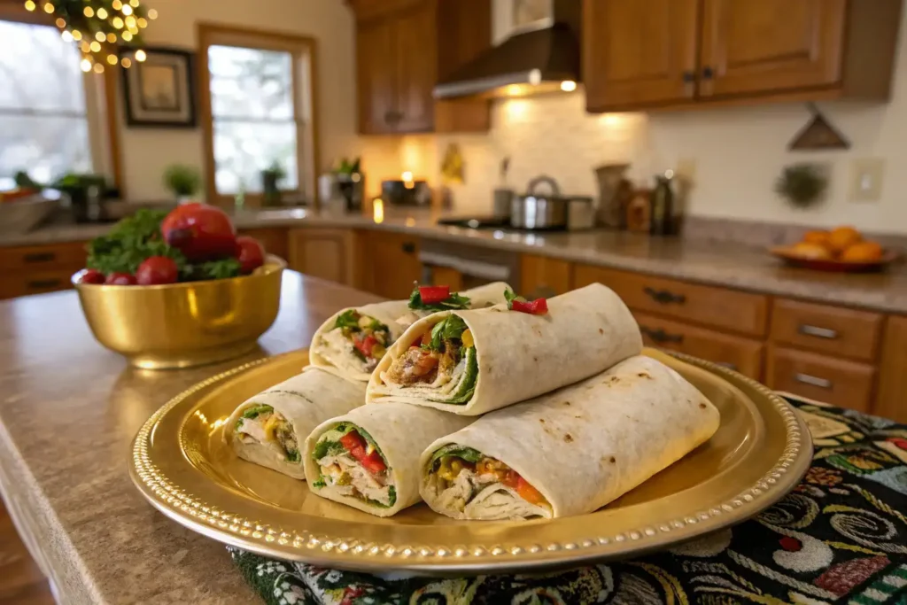 Can I eat wraps every day? A delicious and fresh wrap filled with veggies and grilled chicken